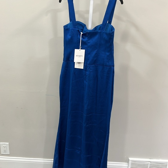 Runaway The Label Oura Maxi Dress in Cobalt - Picture 7 of 10